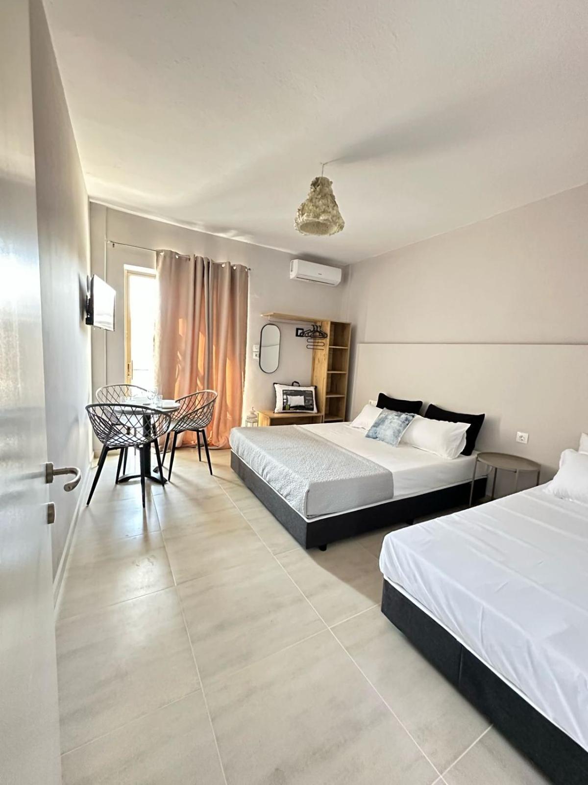 Room Nine 9 Beachfront Apartments Nea Kallikrateia Exterior foto